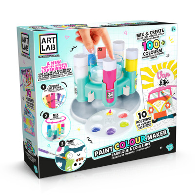 Canal Toys Art Lab Фабрика Paint Maker - набір для розфарбовування за номерами зі змішуванням фарб (ART025) Canal Toys Art Lab Фабрика Paint Maker - набір для розфарбовування за номерами зі змішуванням фарб (ART025)