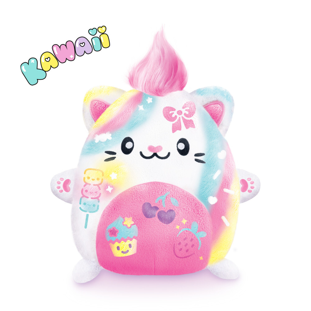 Canal Toys Airbrush Plush Kawaii Кошеня - набір для розфарбовування м'якої іграшки аерографом (AIR073)