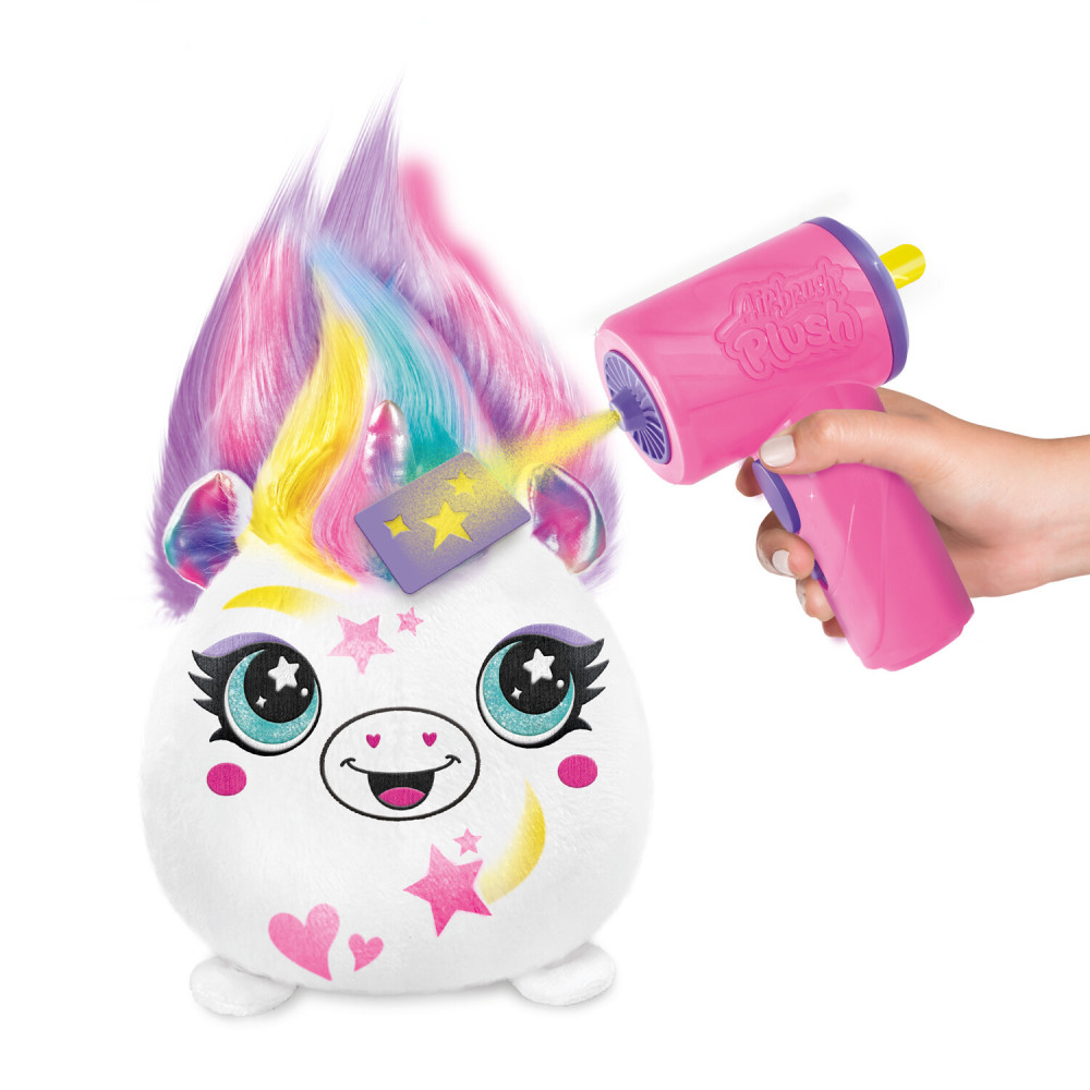 Canal Toys Airbrush Plush Hair'iffic Принцеса - набір для розфарбовування м'якої іграшки аерографом (AIR040/1)