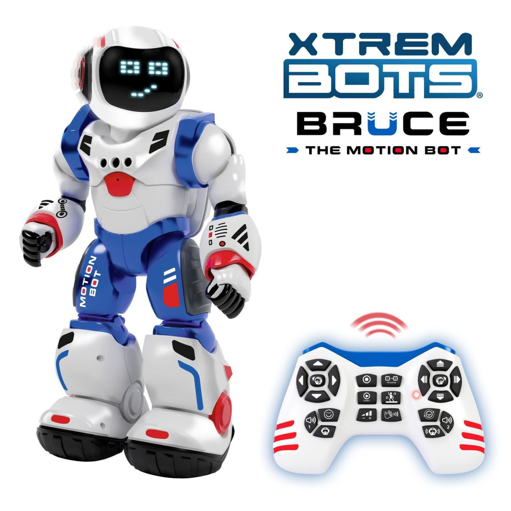 Xtrem Bots Брюс - інтерактивний робот на пульті керування (XT3803503)