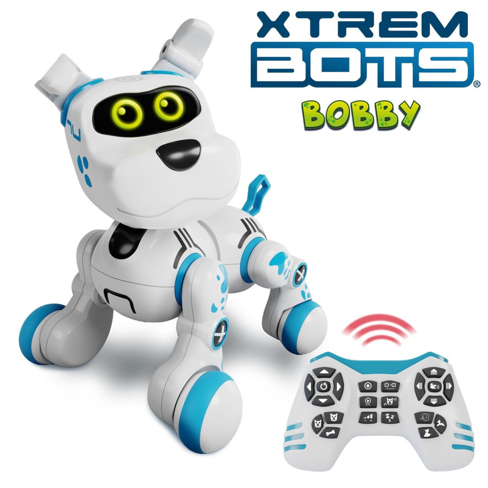 Xtrem Bots Боббі - інтерактивний робо-пес на пульті керування (XT3803420)