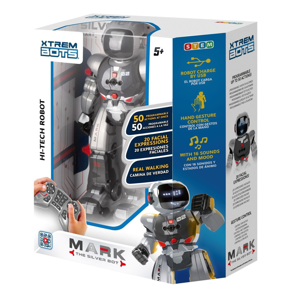 Xtrem Bots Марк - інтерактивний робот на пульті керування (XT3803275)