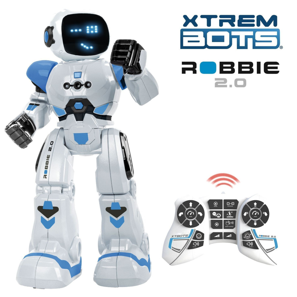 Xtrem Bots Роббі 2.0 - інтерактивний робот на пульті керування (XT3803272)