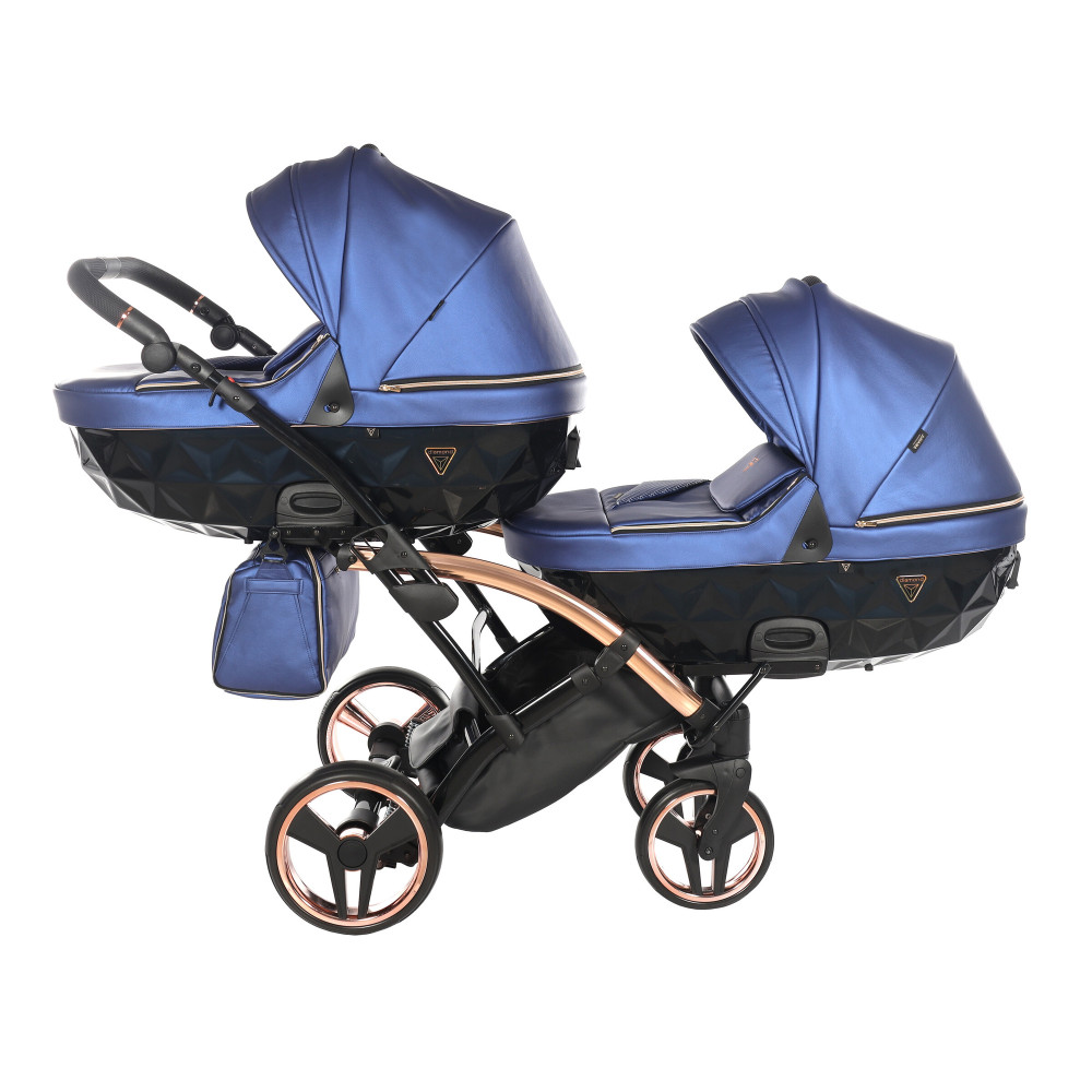 Junama Fluo Line Duo Slim - коляска для двійні 2в1 • 01