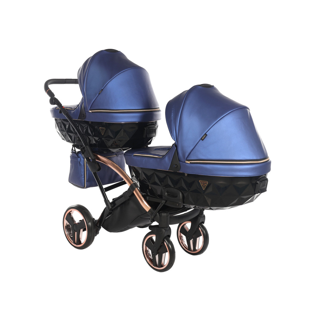 Junama Fluo Line Duo Slim - коляска для двійні 2в1 • 01