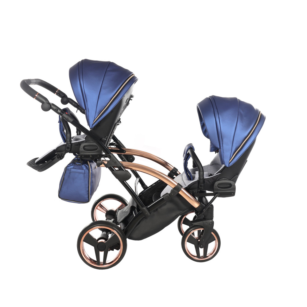 Junama Fluo Line Duo Slim - коляска для двійні 2в1 • 01