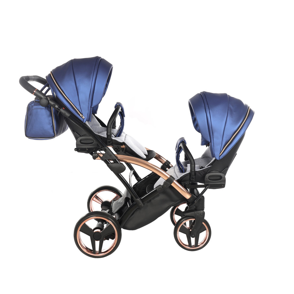 Junama Fluo Line Duo Slim - коляска для двійні 2в1 • 01