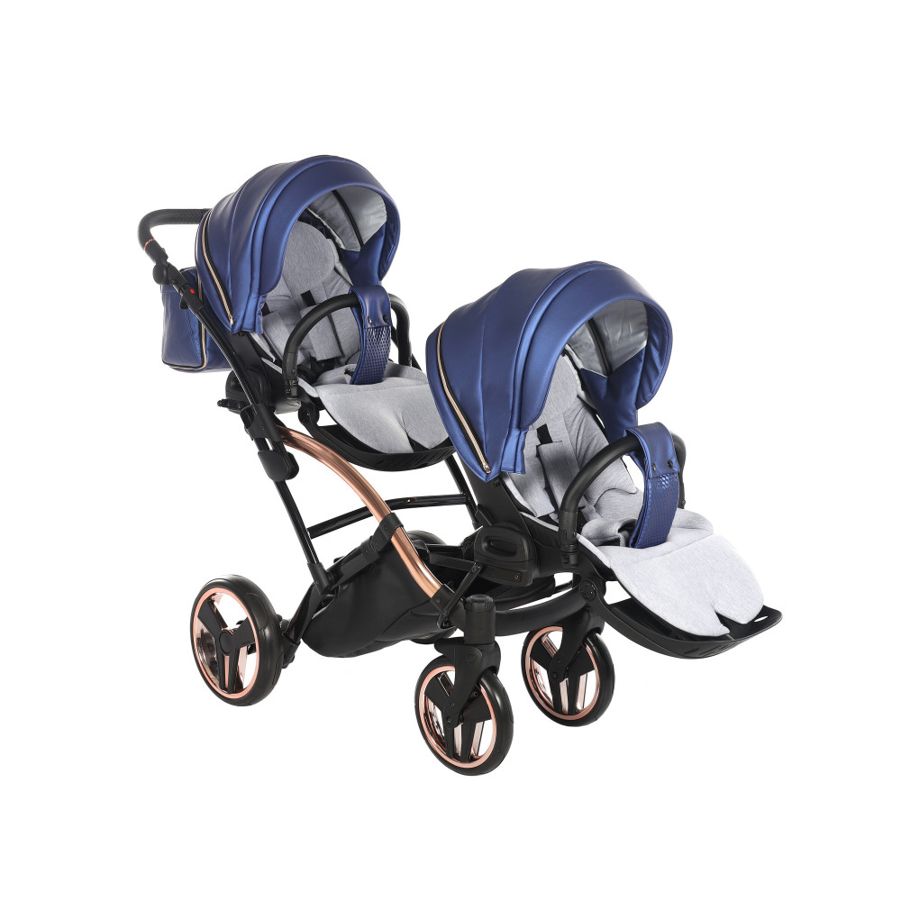 Junama Fluo Line Duo Slim - коляска для двійні 2в1 • 01