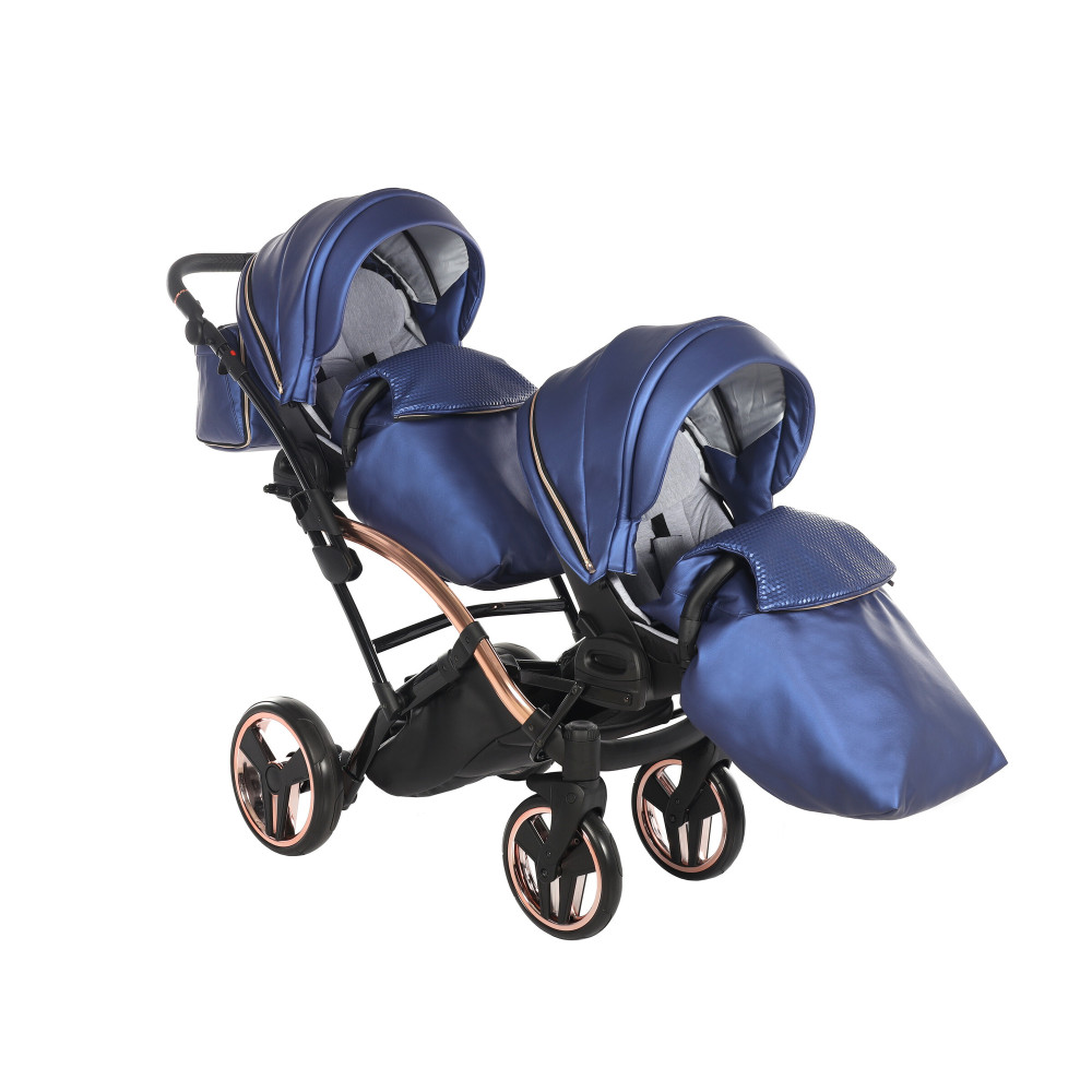 Junama Fluo Line Duo Slim - коляска для двійні 2в1 • 01