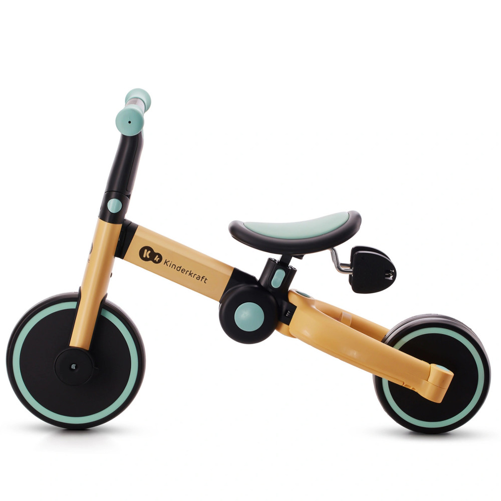 Kinderkraft 4TRIKE - легкий триколісний велосипед, біговел (від 1 року) • Primrose Yellow (KR4TRI00YEL0000) Kinderkraft 4TRIKE - легкий триколісний велосипед, біговел (від 1 року) • Primrose Yellow (KR4TRI00YEL0000)