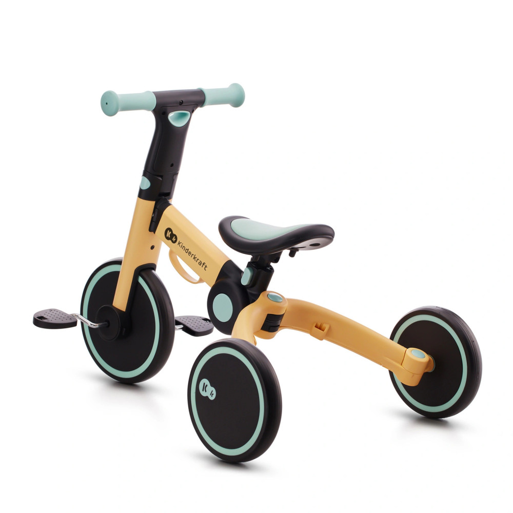 Kinderkraft 4TRIKE - легкий триколісний велосипед, біговел (від 1 року) • Primrose Yellow (KR4TRI00YEL0000) Kinderkraft 4TRIKE - легкий триколісний велосипед, біговел (від 1 року) • Primrose Yellow (KR4TRI00YEL0000)