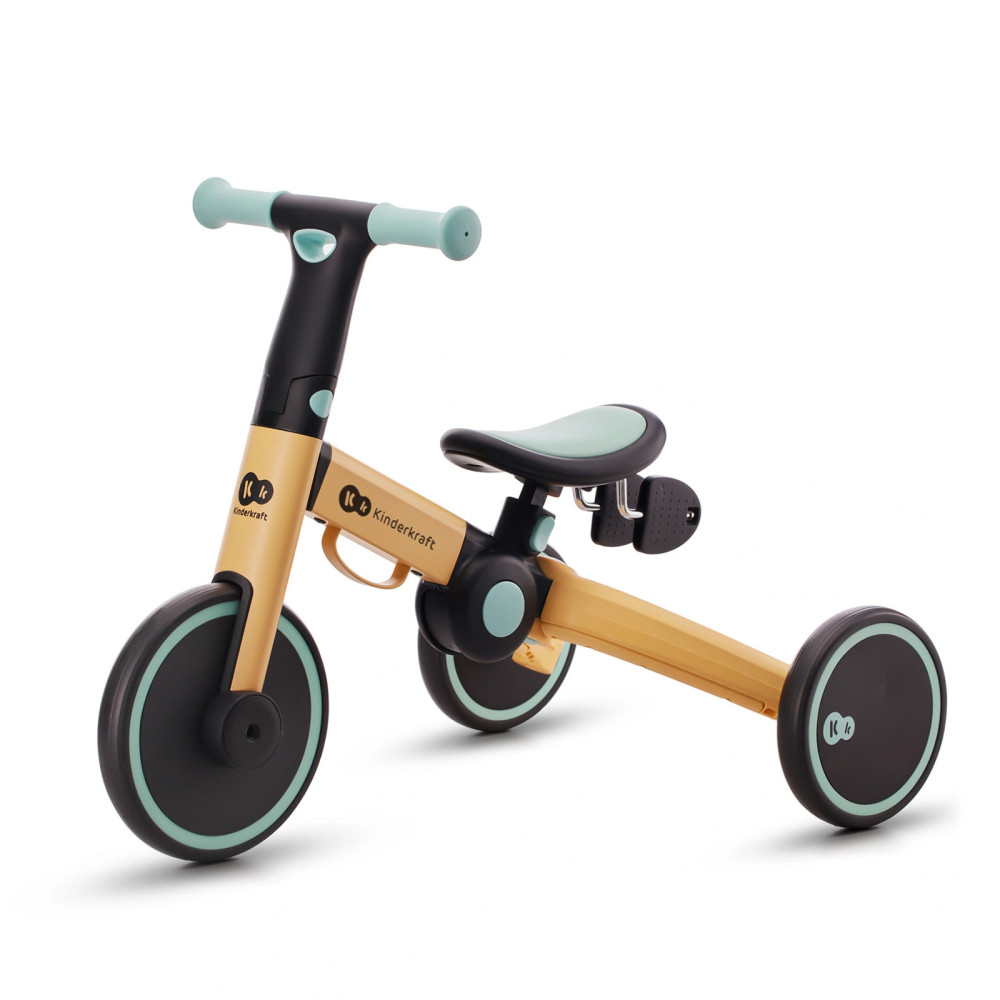 Kinderkraft 4TRIKE - легкий триколісний велосипед, біговел (від 1 року) • Primrose Yellow (KR4TRI00YEL0000) Kinderkraft 4TRIKE - легкий триколісний велосипед, біговел (від 1 року) • Primrose Yellow (KR4TRI00YEL0000)