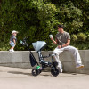 Kinderkraft Aveo 2 Plus - триколісний велосипед з великими колесами та можливістю реверсивного ходу (від 9 місяців до 5 років) • Pink (KRAVEO02PNK0000)