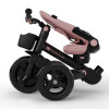 Kinderkraft Aveo 2 Plus - триколісний велосипед з великими колесами та можливістю реверсивного ходу (від 9 місяців до 5 років) • Pink (KRAVEO02PNK0000)