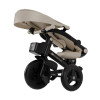Kinderkraft Aveo 2 Plus - триколісний велосипед з великими колесами та можливістю реверсивного ходу (від 9 місяців до 5 років) • Beige (KRAVEO02BEG0000)