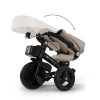 Kinderkraft Aveo 2 Plus - триколісний велосипед з великими колесами та можливістю реверсивного ходу (від 9 місяців до 5 років) • Beige (KRAVEO02BEG0000)