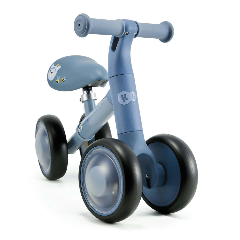Kinderkraft Cutie Flash - чотириколісний міні-біговел (від 1 року, до 25 кг) • Blue (KRCUFL00BLU0000)