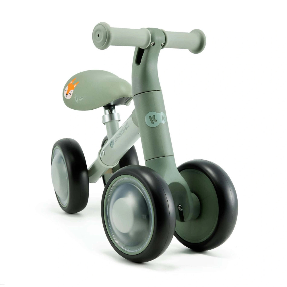 Kinderkraft Cutie Flash - чотириколісний міні-біговел (від 1 року, до 25 кг) • Green (KRCUFL00GRE0000)
