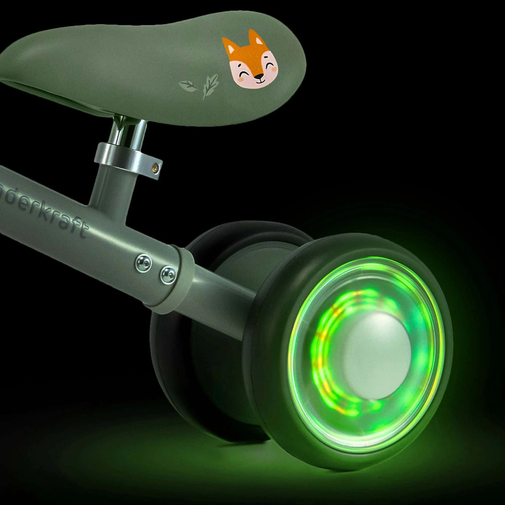 Kinderkraft Cutie Flash - чотириколісний міні-біговел (від 1 року, до 25 кг) • Green (KRCUFL00GRE0000)