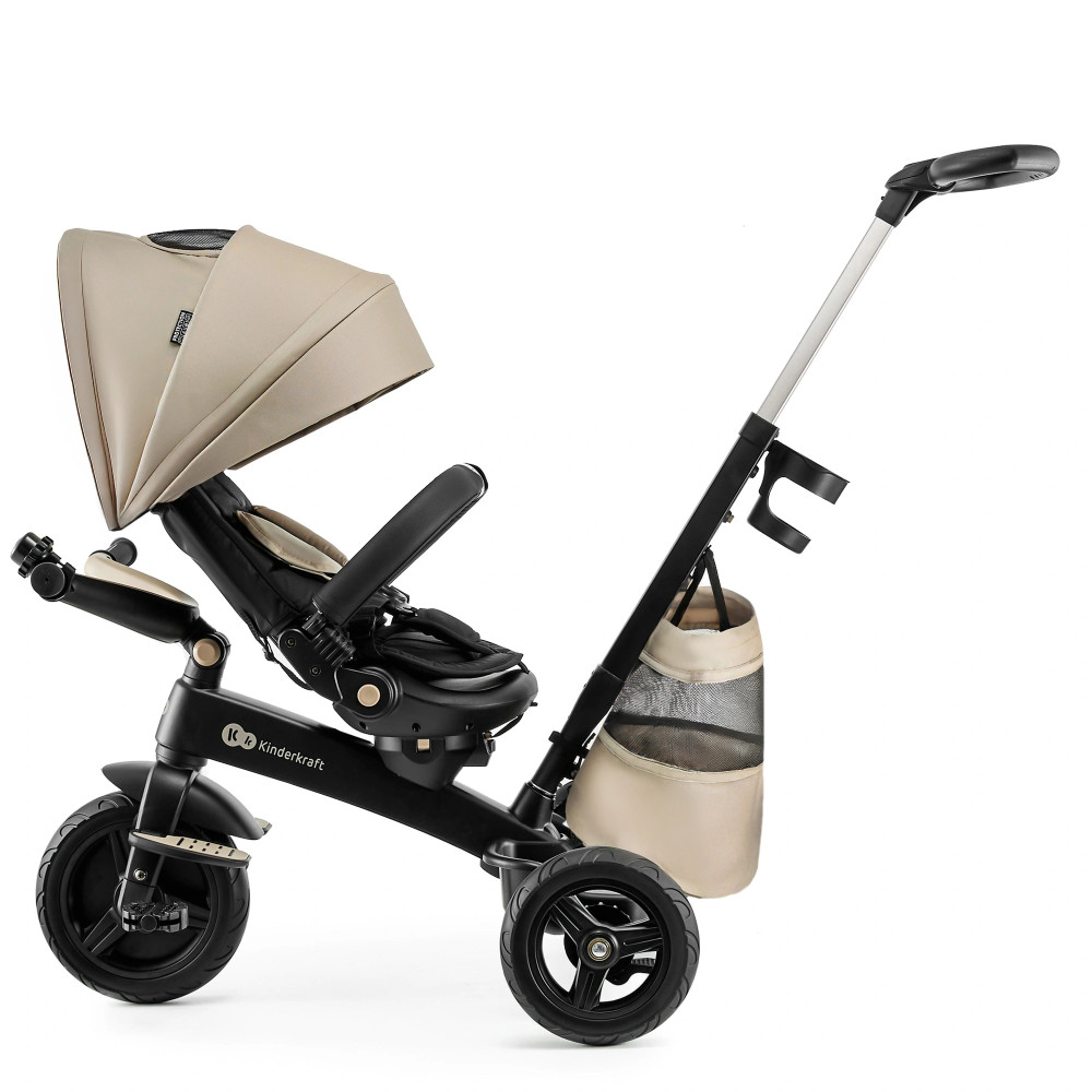 Kinderkraft Easytwist - триколісний модульний велосипед з можливістю реверсивного ходу (від 9 місяців до 5 років) • Beige (KREASY00BEG0000)