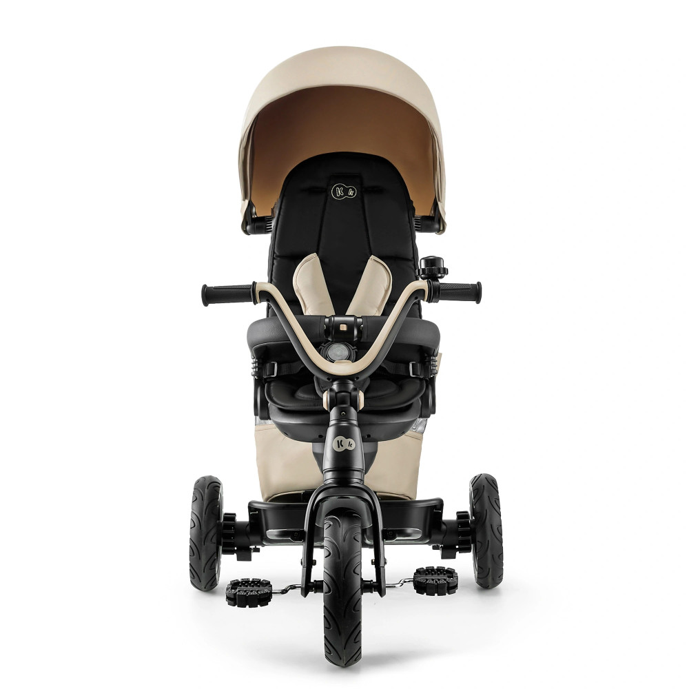 Kinderkraft Easytwist - триколісний модульний велосипед з можливістю реверсивного ходу (від 9 місяців до 5 років) • Beige (KREASY00BEG0000)