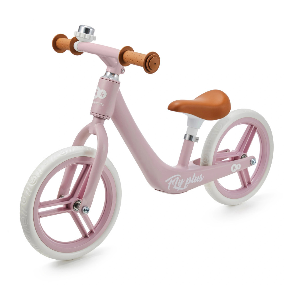 Kinderkraft Fly Plus - біговел • Pink (KRFLPL00PNK0000)