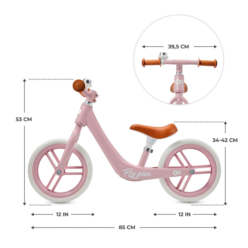 Kinderkraft Fly Plus - біговел • Pink (KRFLPL00PNK0000) Kinderkraft Fly Plus - біговел • Pink (KRFLPL00PNK0000)