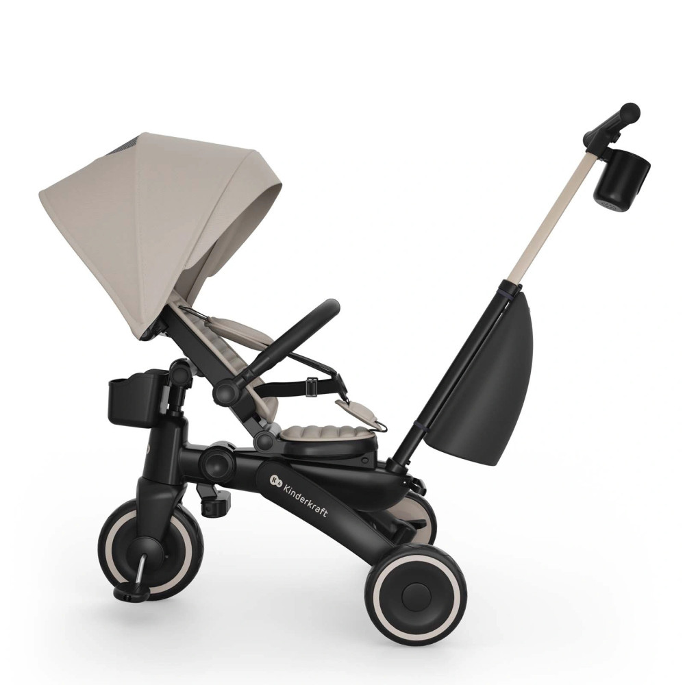 Kinderkraft Jazz 3 - триколісний велосипед • Beige (KRJAZZ03BEG0000)