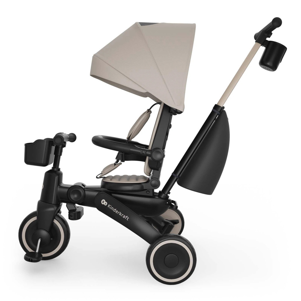 Kinderkraft Jazz 3 - триколісний велосипед • Beige (KRJAZZ03BEG0000)