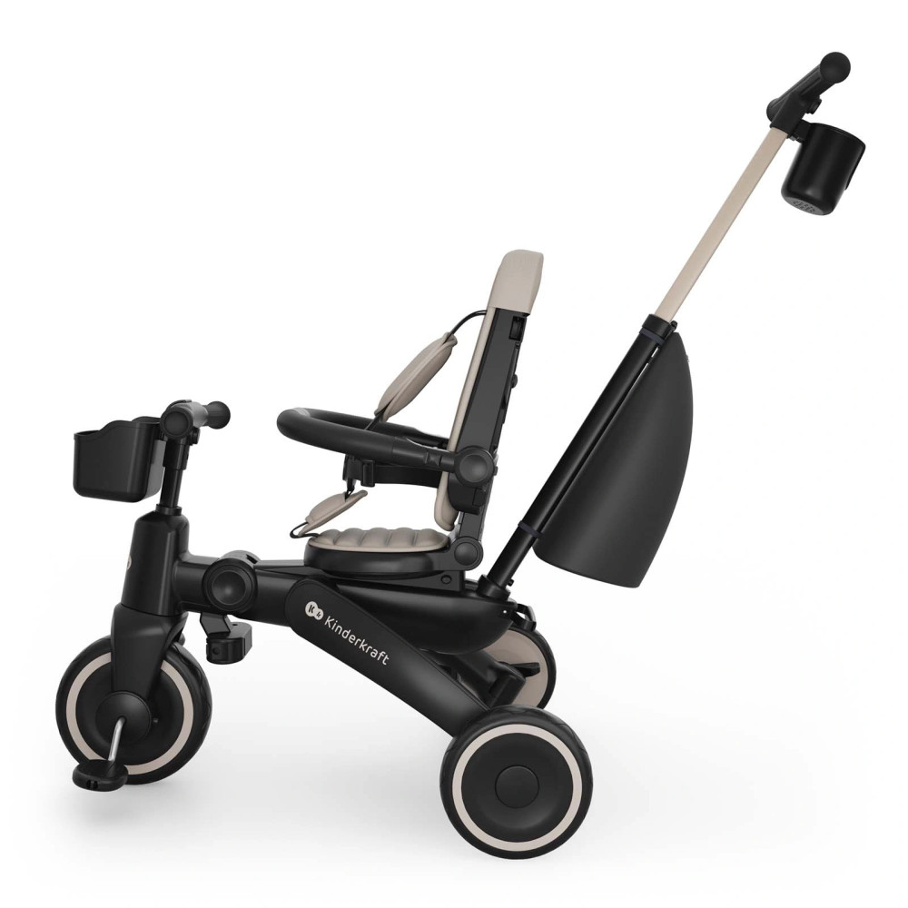 Kinderkraft Jazz 3 - триколісний велосипед • Beige (KRJAZZ03BEG0000)
