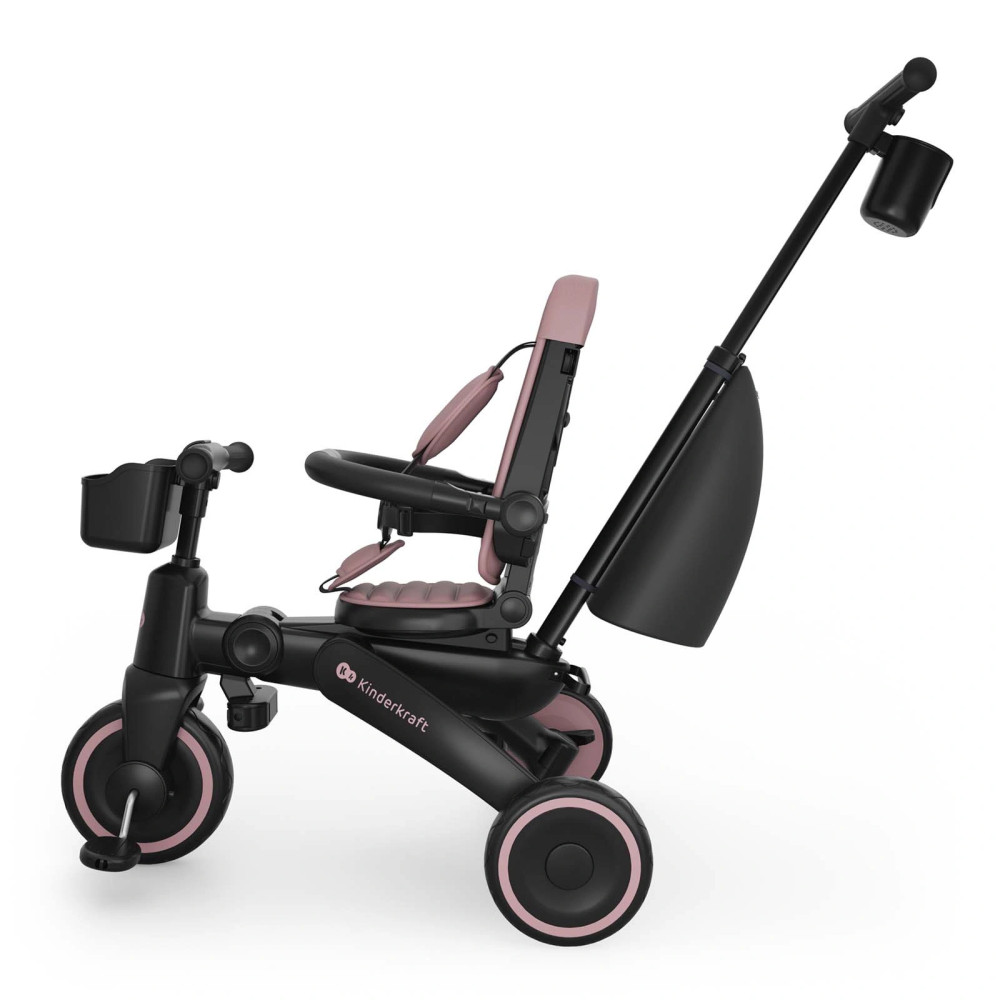 Kinderkraft Jazz 3 - триколісний велосипед • Pink (KRJAZZ03PNK0000)