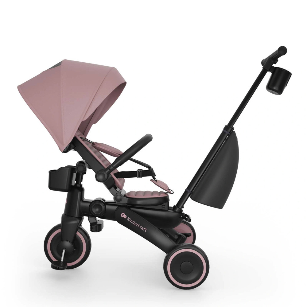 Kinderkraft Jazz 3 - триколісний велосипед • Pink (KRJAZZ03PNK0000)