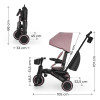 Kinderkraft Jazz 3 - триколісний велосипед • Pink (KRJAZZ03PNK0000)