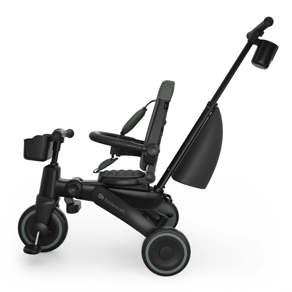 Kinderkraft Jazz 3 - триколісний велосипед • Green (KRJAZZ03GRE0000)