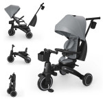 Kinderkraft Jazz 3 - триколісний велосипед • Grey (KRJAZZ03GRY0000)