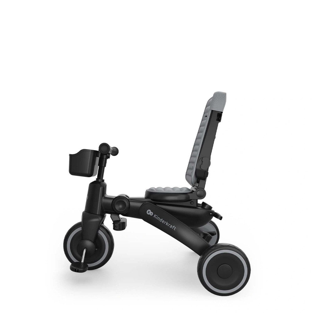 Kinderkraft Jazz 3 - триколісний велосипед • Grey (KRJAZZ03GRY0000)