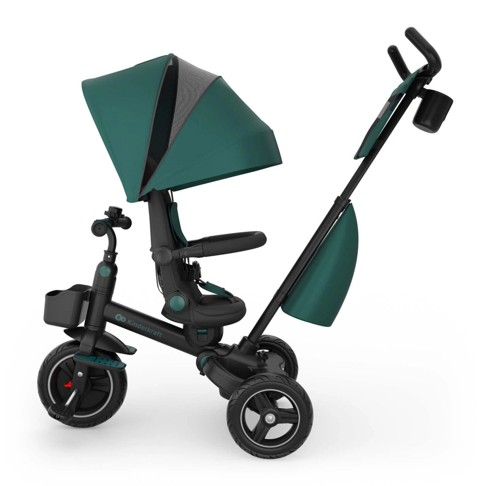 Kinderkraft Spinstep 2 Plus - триколісний велосипед 6 в 1 (від 9 місяців) • Green (KRSPST02GREPL00) Kinderkraft Spinstep 2 Plus - триколісний велосипед 6 в 1 (від 9 місяців) • Green (KRSPST02GREPL00)
