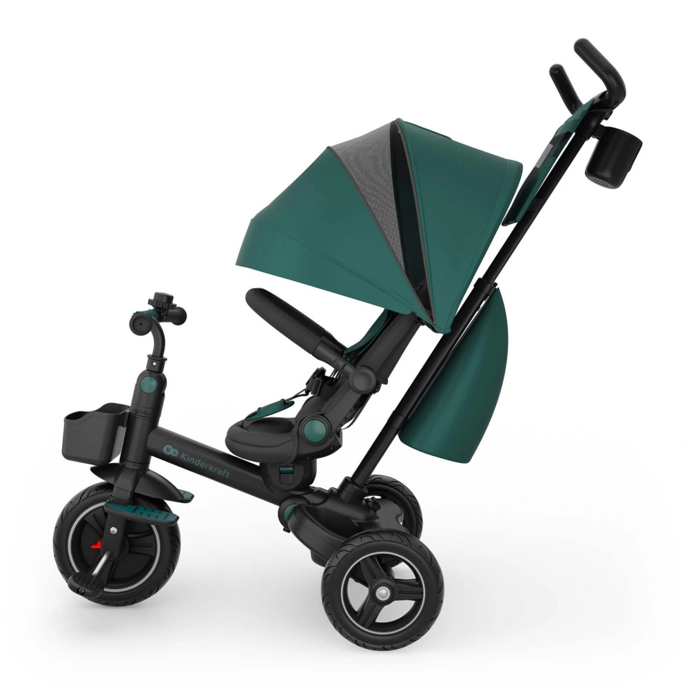 Kinderkraft Spinstep 2 Plus - триколісний велосипед 6 в 1 (від 9 місяців) • Green (KRSPST02GREPL00) Kinderkraft Spinstep 2 Plus - триколісний велосипед 6 в 1 (від 9 місяців) • Green (KRSPST02GREPL00)