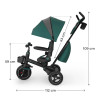 Kinderkraft Spinstep 2 Plus - триколісний велосипед 6 в 1 (від 9 місяців) • Green (KRSPST02GREPL00)
