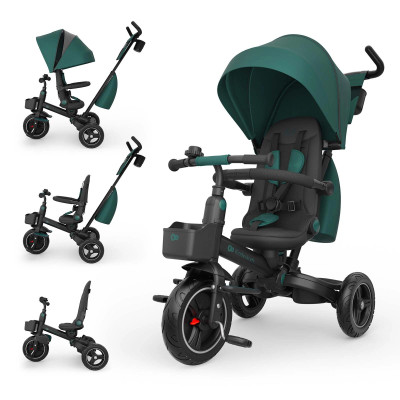 Kinderkraft Spinstep 2 Plus - трехколесный велосипед 6 в 1 (от 9 месяцев) • Green (KRSPST02GREPL00) Kinderkraft Spinstep 2 Plus - трехколесный велосипед 6 в 1 (от 9 месяцев) • Green (KRSPST02GREPL00)