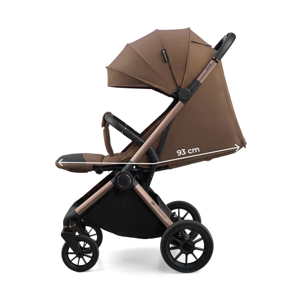 Kinderkraft Dave - прогулянкова коляска • Brown (KSDAVE00BRW0000) Kinderkraft Dave - прогулянкова коляска • Brown (KSDAVE00BRW0000)