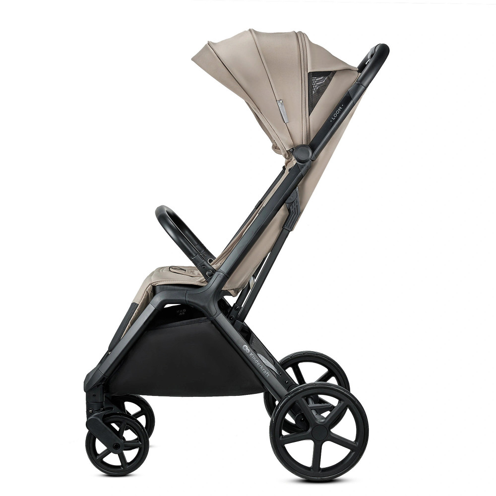 Kinderkraft Loom - легка прогулянкова коляска з автоматичним складанням • Beige (KSLOOM00BEG0000) Kinderkraft Loom - легка прогулянкова коляска з автоматичним складанням • Beige (KSLOOM00BEG0000)