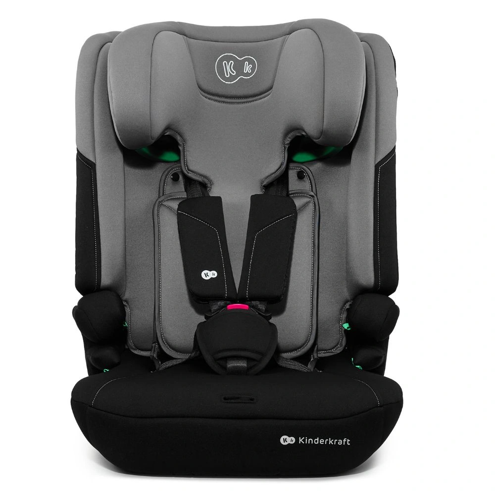 Kinderkraft i-Comfy i-Size - автокресло для детей (от 15 месяцев до 12 лет / 76 - 150 см) • Dark Gray (KCICOM00DGR0000)