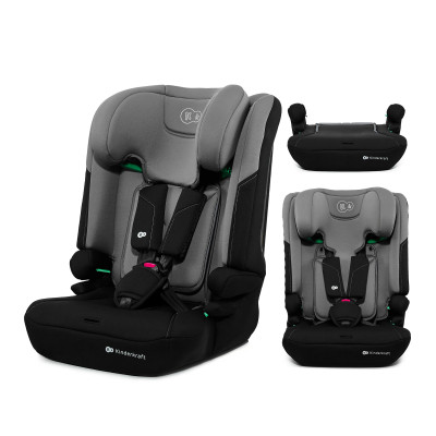 Kinderkraft i-Comfy i-Size - автокресло для детей (от 15 месяцев до 12 лет / 76 - 150 см) • Dark Gray (KCICOM00DGR0000)