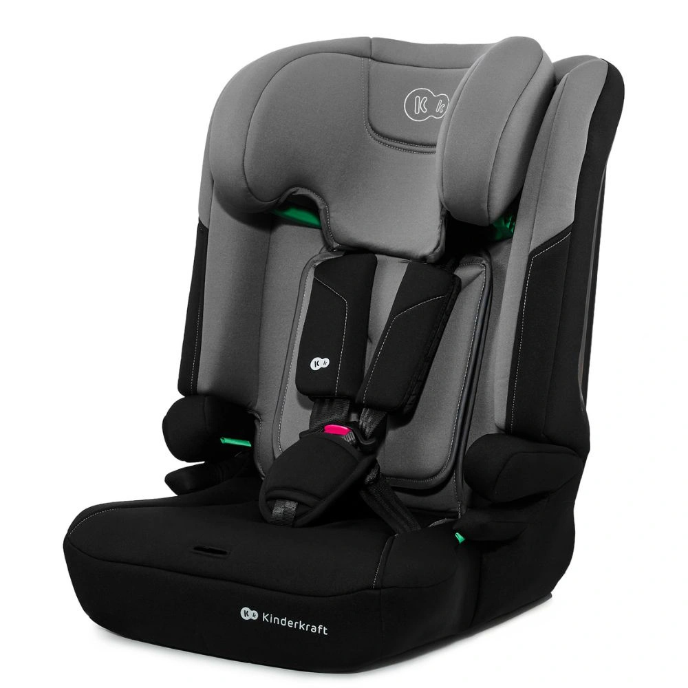 Kinderkraft i-Comfy i-Size - автокресло для детей (от 15 месяцев до 12 лет / 76 - 150 см) • Dark Gray (KCICOM00DGR0000)