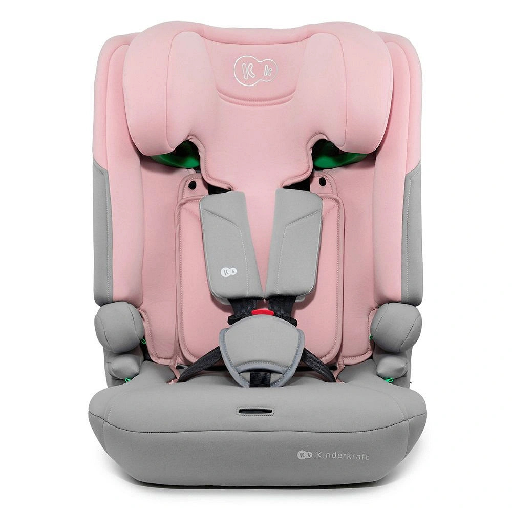 Kinderkraft i-Comfy i-Size - автокресло для детей (от 15 месяцев до 12 лет / 76 - 150 см) • Pink (KCICOM00PNK0000)
