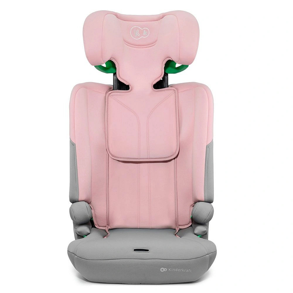 Kinderkraft i-Comfy i-Size - автокресло для детей (от 15 месяцев до 12 лет / 76 - 150 см) • Pink (KCICOM00PNK0000)