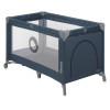 Lionelo Stefi - манеж-ліжечко 2 в 1 • Blue Grey