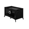 Lionelo Stefi - манеж-ліжечко 2 в 1 • Black Carbon
