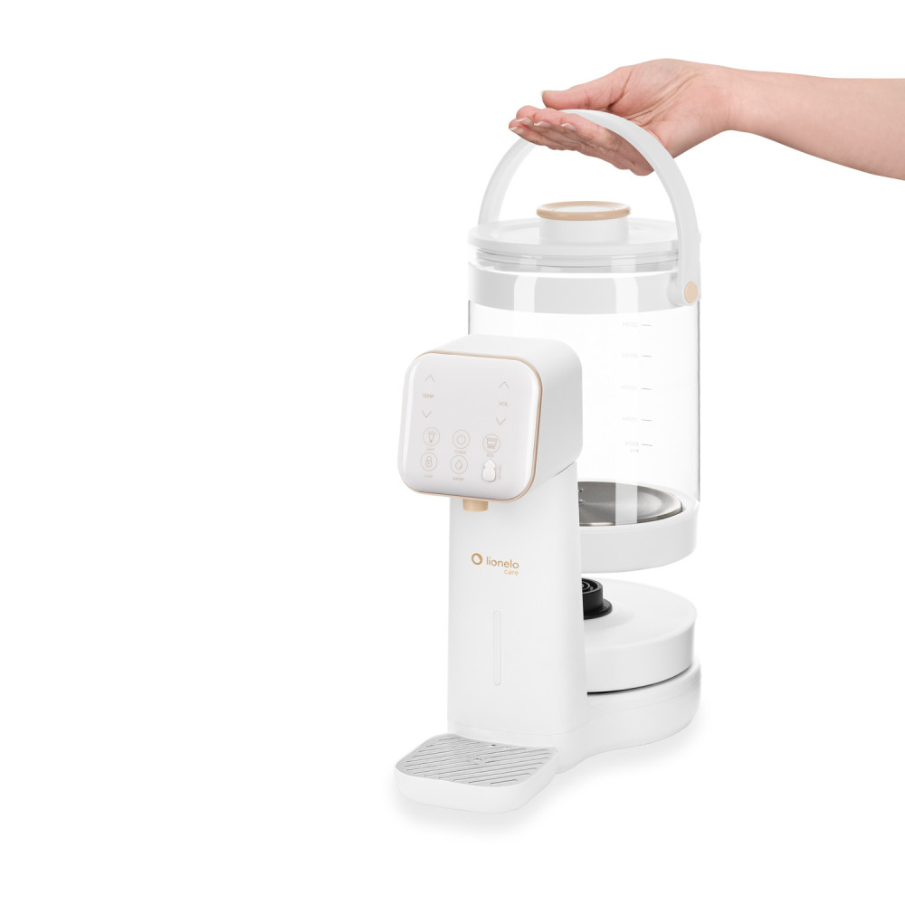 Lionelo BabyPresto 2.0 - машина для приготування дитячої суміші • White Lionelo BabyPresto 2.0 - машина для приготування дитячої суміші • White